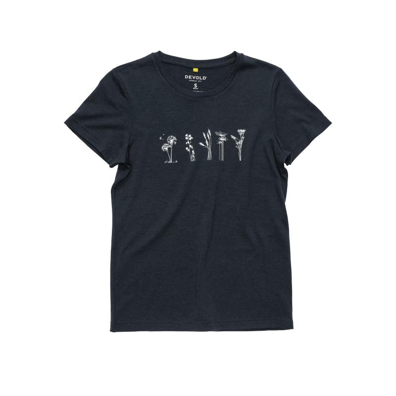 Devold Devold Classic "Flowers" Tee Wmn GO 180 290 F Lillehammer Sport 1