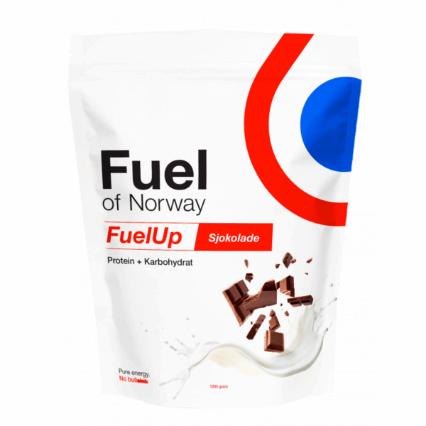 Fuel of Norway FuelUp protein sjokolade 1,2kg 6002 Lillehammer Sport 1
