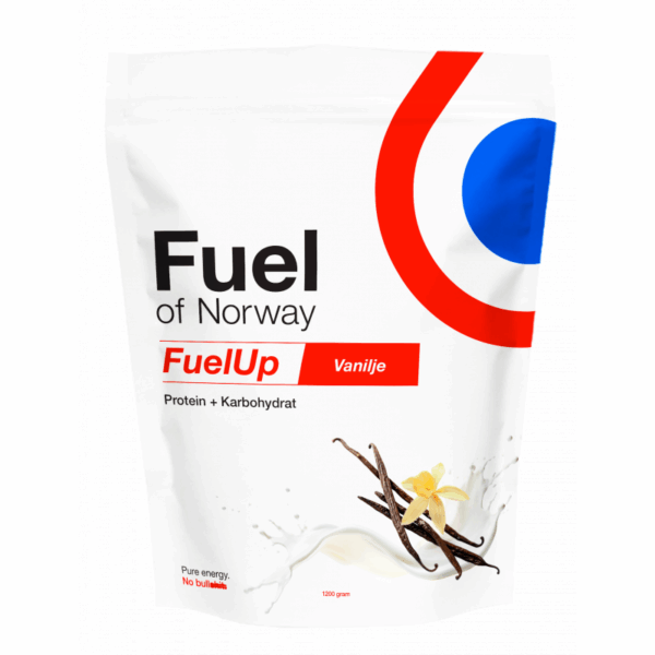 Fuel of Norway FuelUp protein vanilje 1,2kg 6001 Lillehammer Sport 1