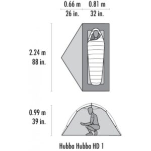 Msr Hubba Hubba HD 1P Grønt - Bilde 8