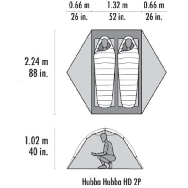 Msr Hubba Hubba HD 2P