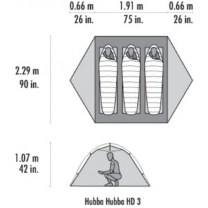 Msr Hubba Hubba HD 3P - Bilde 9