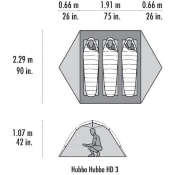 Msr Hubba Hubba HD 3P