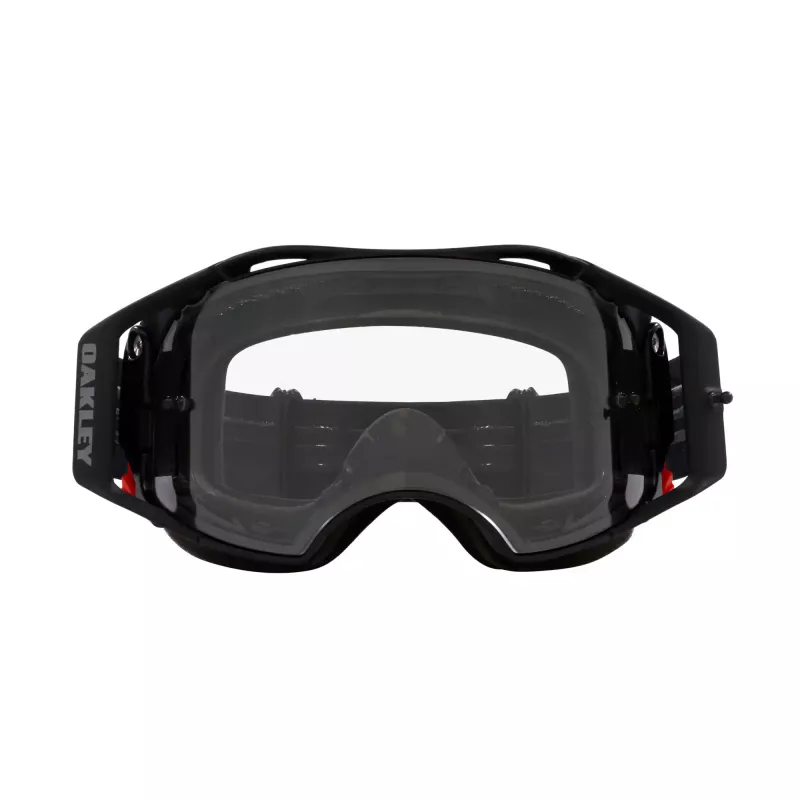 Oakley Airbrake MTB Black Gunmetal - Clear - Bilde 2
