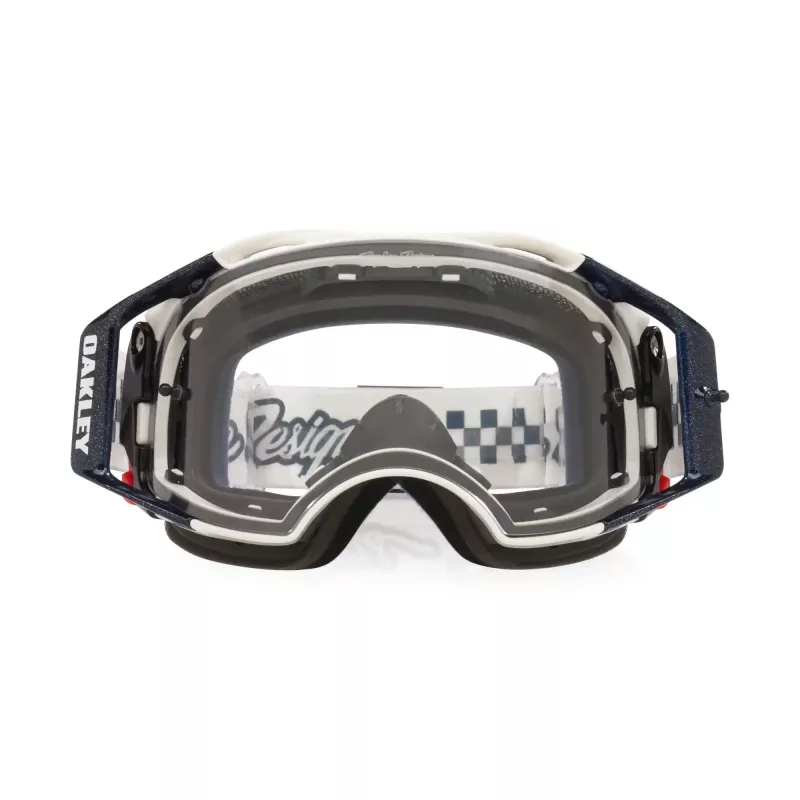 Oakley Airbrake MTB Troy Lee Sigantured Ice White - Clear - Bilde 2