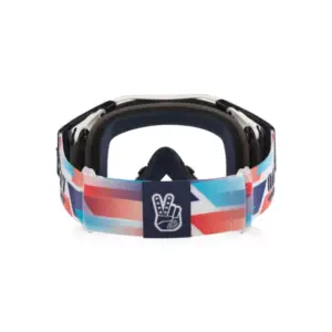 Oakley Airbrake MTB Troy Lee Sigantured Ice White - Clear - Bilde 3