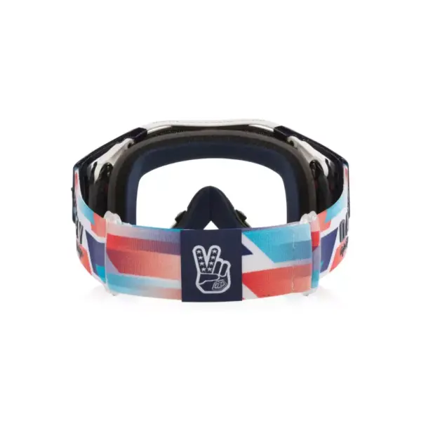 Oakley Airbrake MTB Troy Lee Sigantured Ice White - Clear