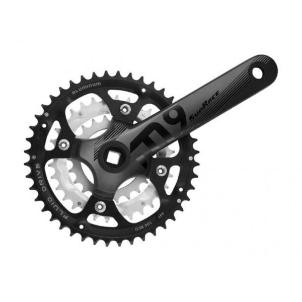 SunRace M914 9-delt Kranksett 22-32-44T 175mm