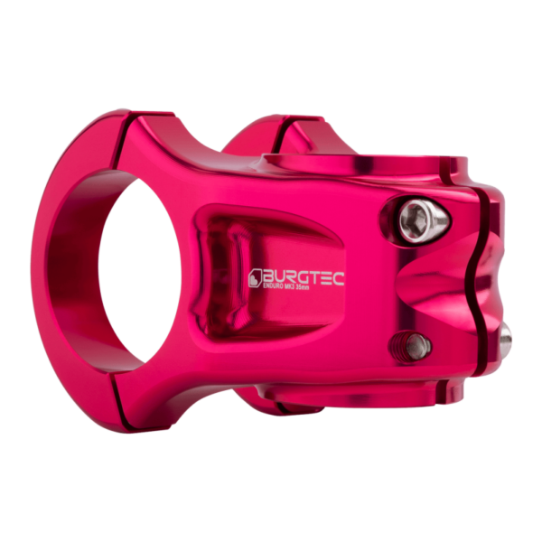 Burgtec-Enduro MK3 Stem–Lillehammer Sport-2 Burgtec Enduro MK3 Stem 35mm Toxic Barbie Pink