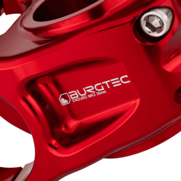 Burgtec-Enduro MK3 Stem–Lillehammer Sport-4 Burgtec Enduro MK3 Stem 35mm Race Red