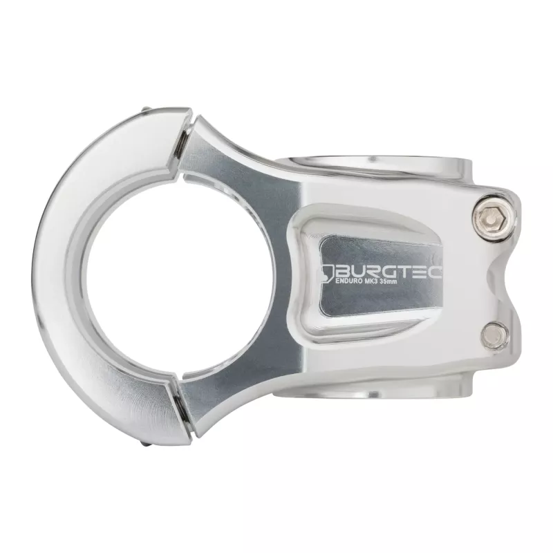 Burgtec Enduro MK3 Stem 35mm Rhodium Silver - Bilde 6