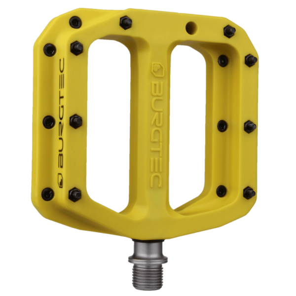 Burgtec MK4 Composite Pedaler Electric Yellow