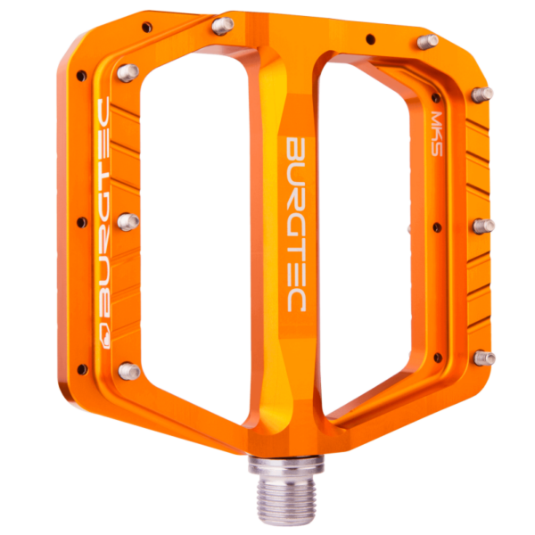 Burgtec-Penthouse Flat MK5 Pedals–Lillehammer Sport-1 Burgtec Penthouse Flat MK5 Pedaler Iron Bro Orange