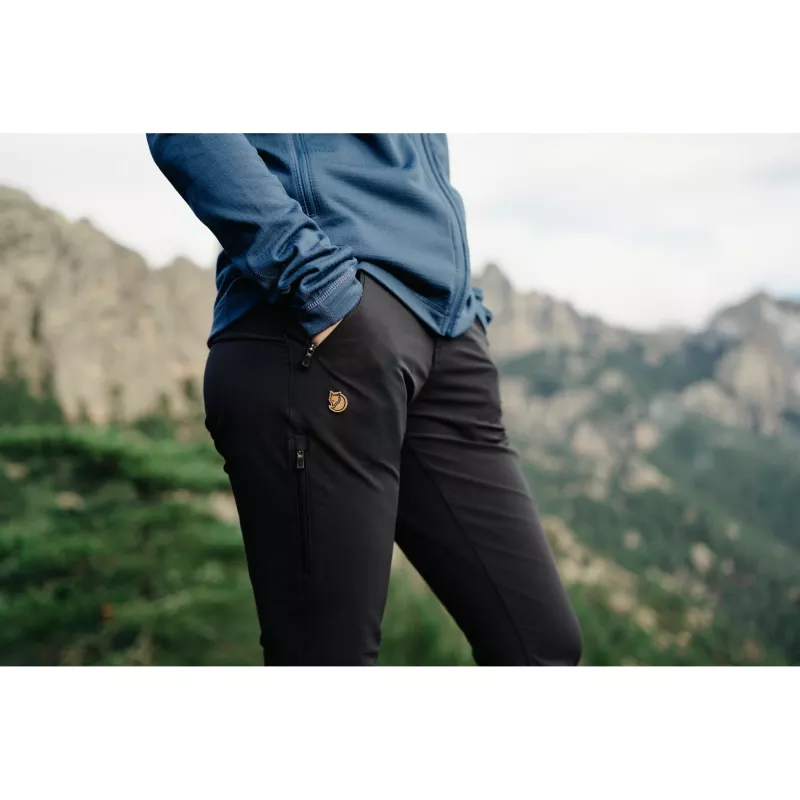 Fjällräven Abisko Trail Stretch turbukse dame - Bilde 3