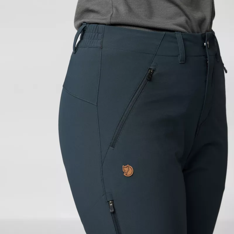 Fjällräven Abisko Trail Stretch turbukse dame - Bilde 4