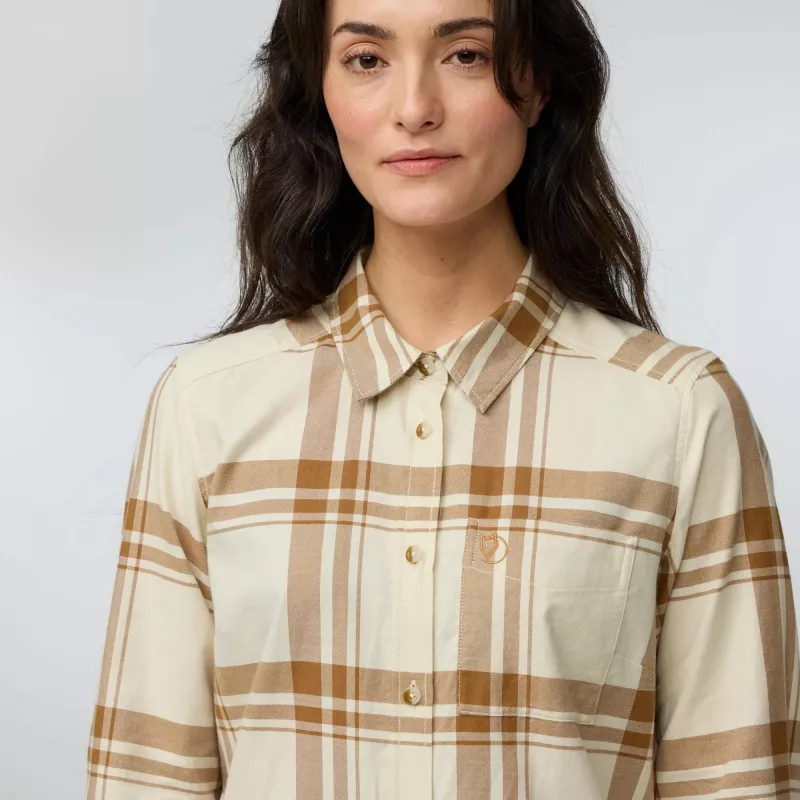 Fjällräven ÖVik Lite Flannel Shirt W - Bilde 3