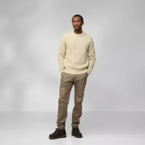 Fjällräven Övik Waffle Knit ullgenser herre - Bilde 2