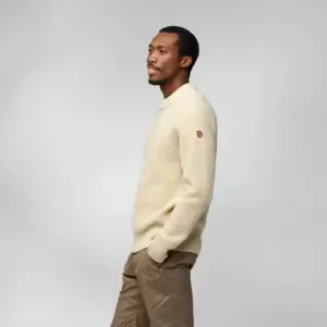 Fjällräven Övik Waffle Knit ullgenser herre - Bilde 5