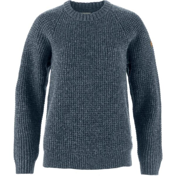 Fjällräven Övik Waffle Knit ullgenser dame