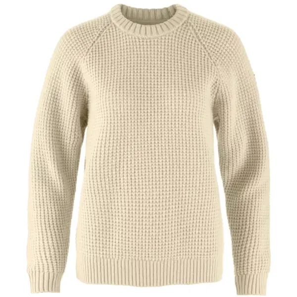 Fjällräven Övik Waffle Knit ullgenser dame