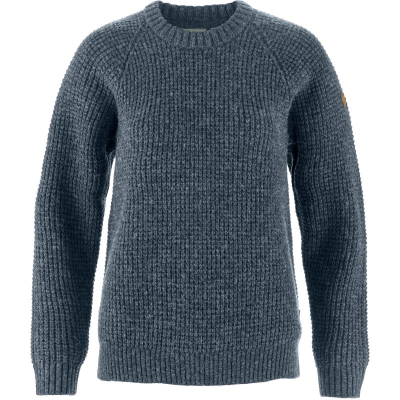 Fjällräven Övik Waffle Knit ullgenser dame - Bilde 1