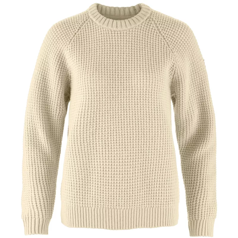 Fjällräven Övik Waffle Knit ullgenser dame - Bilde 1