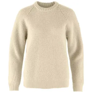 Fjällräven Övik Waffle Knit ullgenser dame - Bilde 3