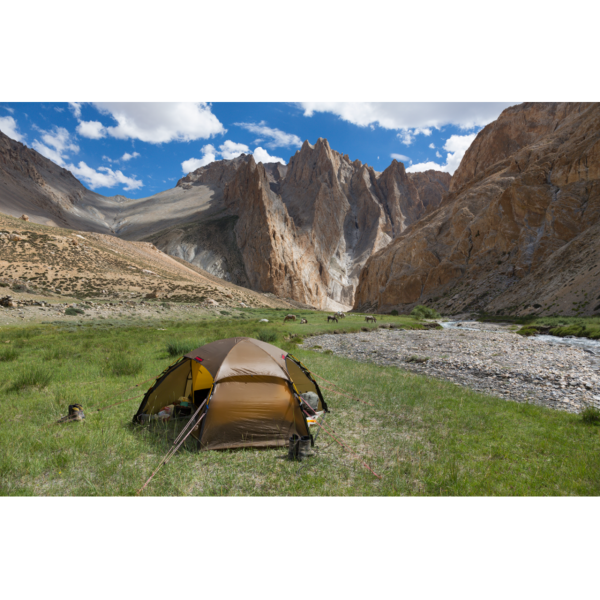 Hilleberg-Allak 2–Lillehammer Sport-4 Hilleberg Allak 2 Kuppeltelt Sand