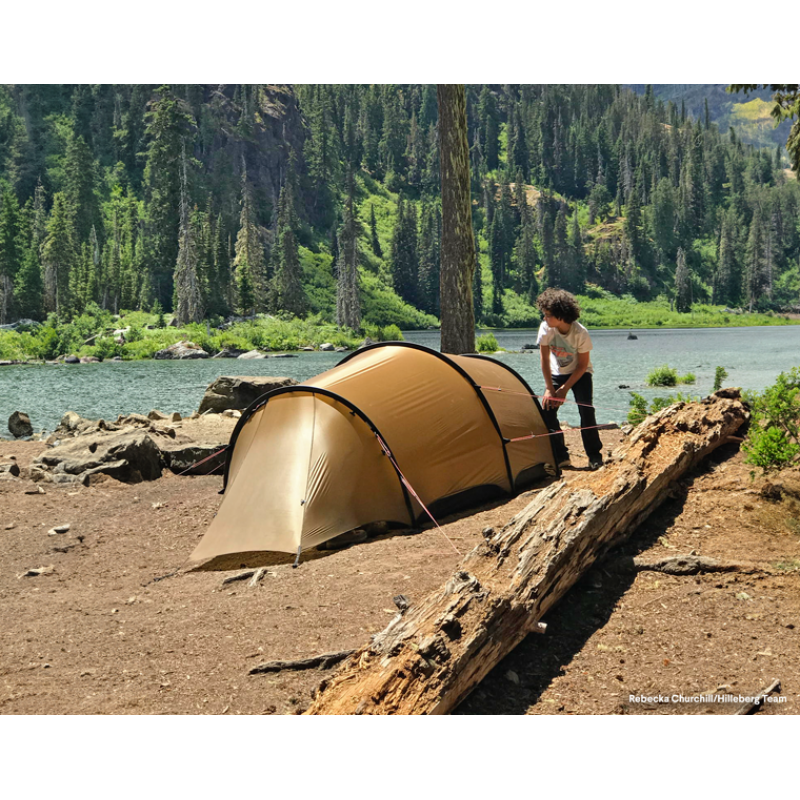 Hilleberg Helags 3 Tunneltelt Sand - Bilde 4