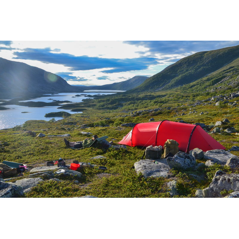 Hilleberg Helags 3 Tunneltelt Sand - Bilde 5
