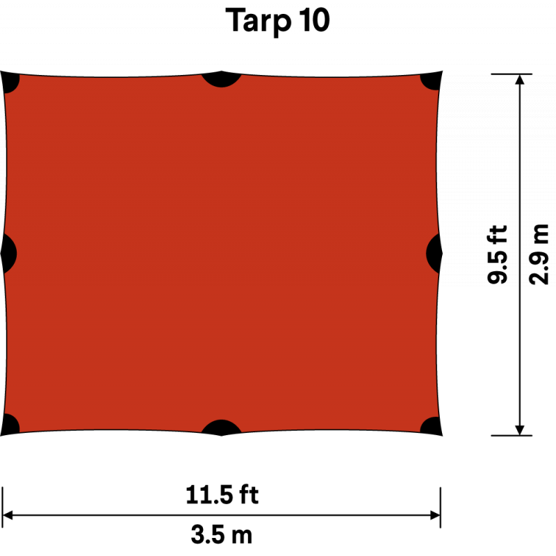 Hilleberg Tarp XP 10 Green - Bilde 2