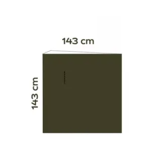 JERVEN Fjellduken Thermo 143x143cm - Bilde 2