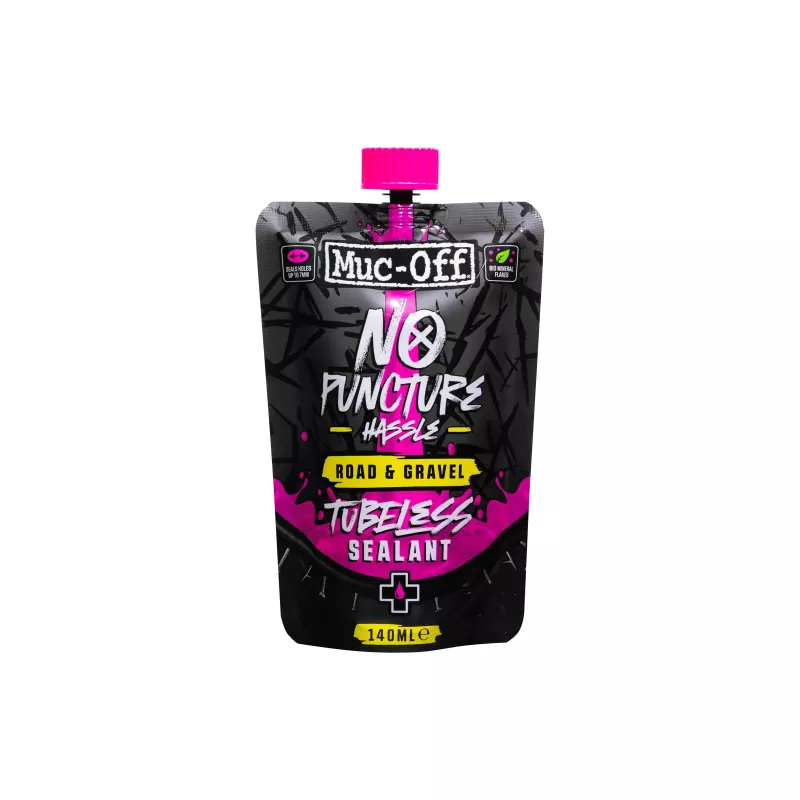 MUC-OFF Road & Gravel Tubeless Sealant 140 ml - Bilde 1