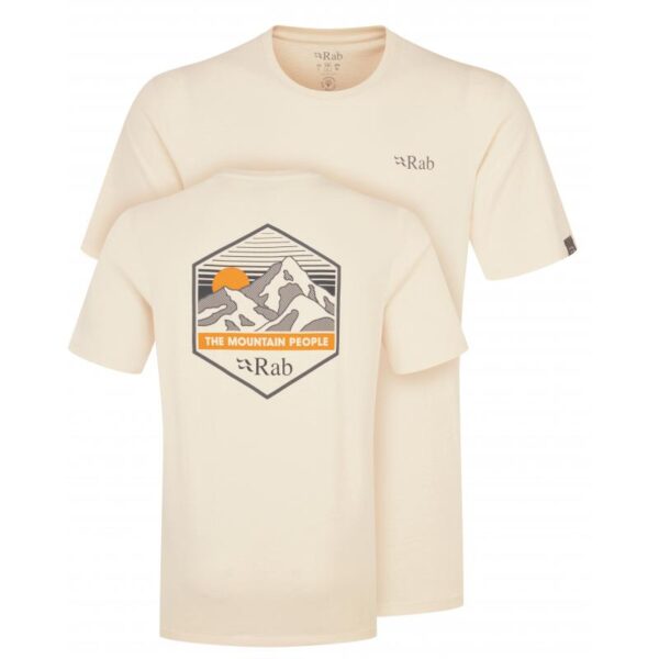 Rab Rab Stance Mountain Peak Tee QCB-66 Lillehammer Sport 1