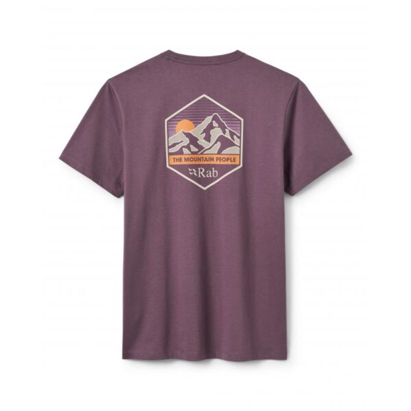 Rab Rab Stance Mountain Peak Tee QCB-66 Lillehammer Sport 1