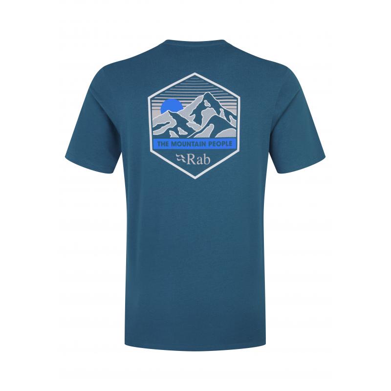 Rab Rab Stance Mountain Peak Tee QCB-66 Lillehammer Sport 3