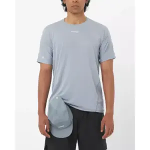 Salomon Sense Aero Ss Tee Gfx M - Bilde 2