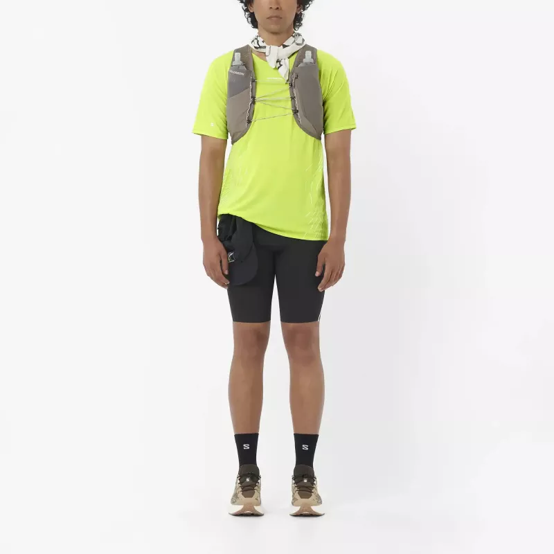 Salomon Sense Aero Ss Tee Gfx M - Bilde 4
