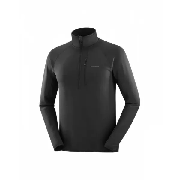 Salomon-Sntial Lightwarm Hz M-LC2444400-Lillehammer Sport-1 Salomon Essential Lightwarm Halp Zip M
