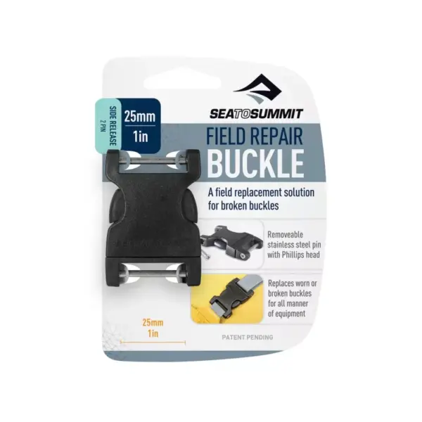 Sea To Summit Field Repair Buckle Side Release 2 Pin 25 mm