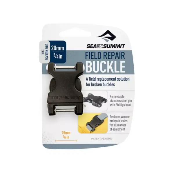 Sea To Summit Field Repair Buckle Side Release 2 Pin 20 mm