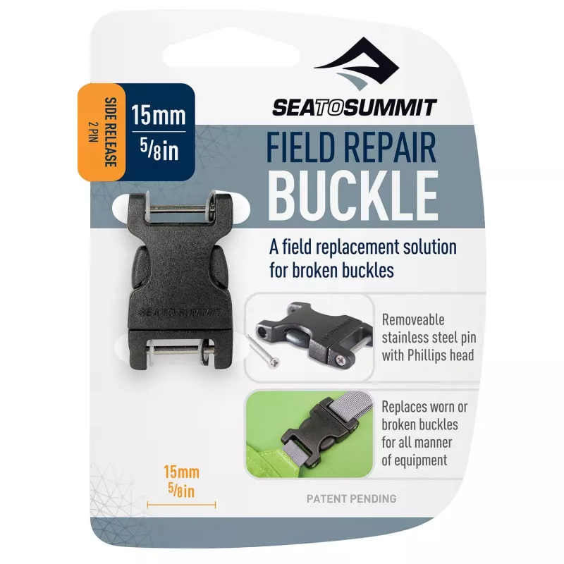 Sea To Summit Field Repair Buckle Side Release 2 Pin 15 mm - Bilde 1