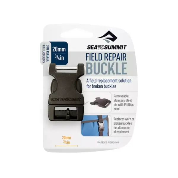 Sea To Summit Field Repair Buckle Side Release 1 Pin 20 mm
