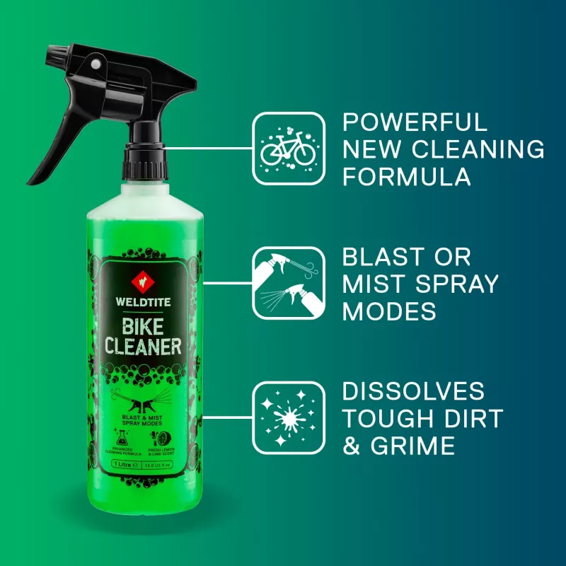 Weldtite Bike Cleaner Sykkelvask 1L Lime - Bilde 2