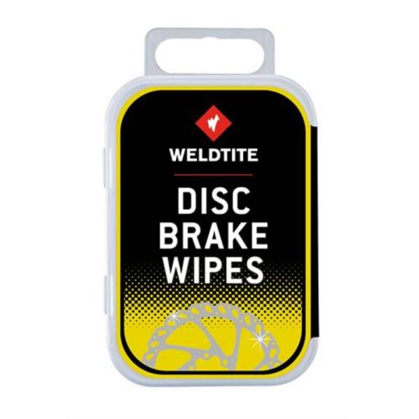Weldtite-Brake Surface Cleaning Wipes X6-WE04022-Lillehammer Sport-1 Weldtite Disc Brake Wipes x6