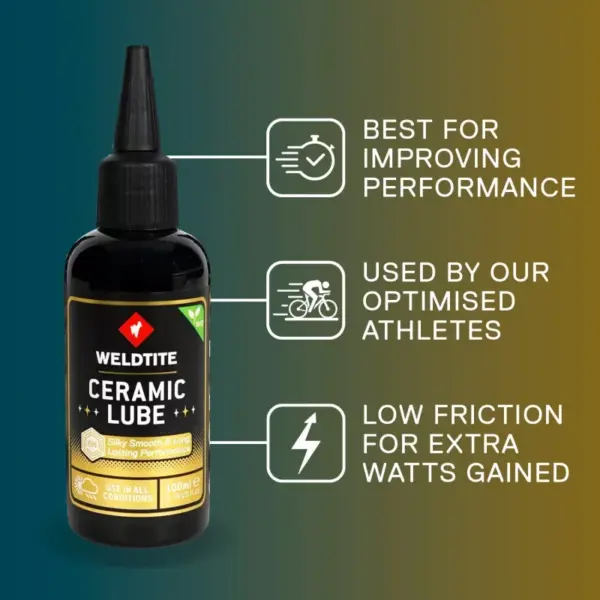 Weldtite-WELDTITE CERAMIC LUBE 100ML–Lillehammer Sport-5 Weldtite Ceramic Lube 100 ml Kjedeolje