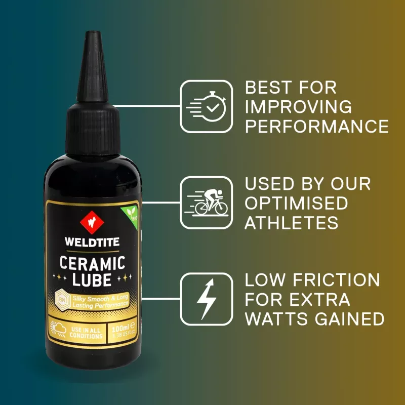 Weldtite Ceramic Lube 100 ml Kjedeolje - Bilde 5