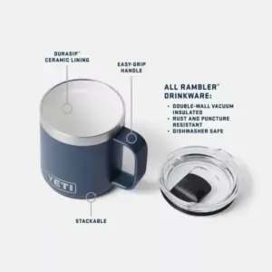 YETI Rambler 10 oz (295 ml) Stackable Mug - Bilde 4