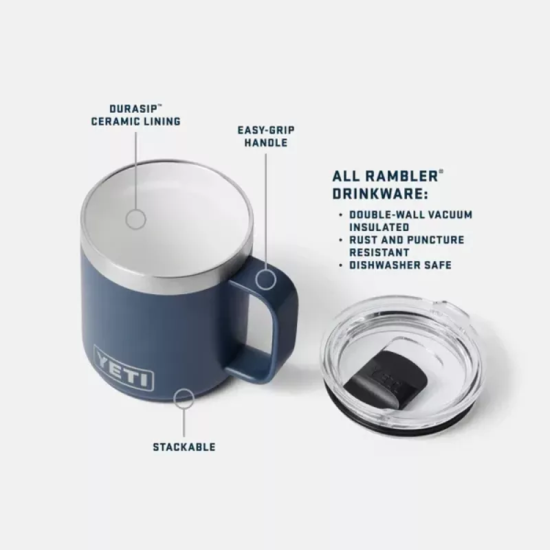 YETI Rambler 10 oz (295 ml) Stackable Mug - Bilde 4