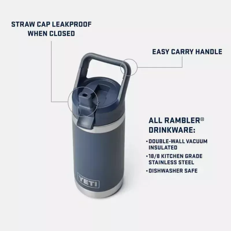 YETI Rambler Jr 12 oz (355 ml) Kids’ Bottle - Bilde 5